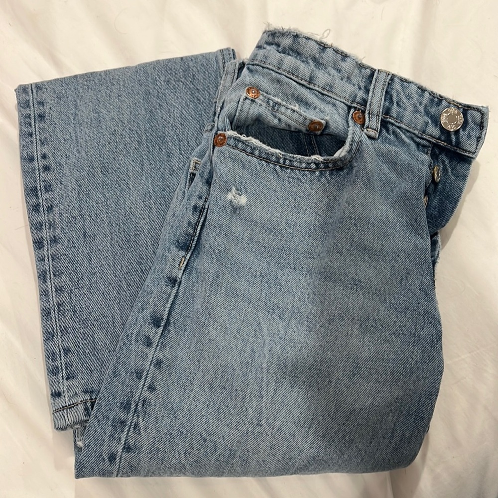 Zara Straight Leg Jeans